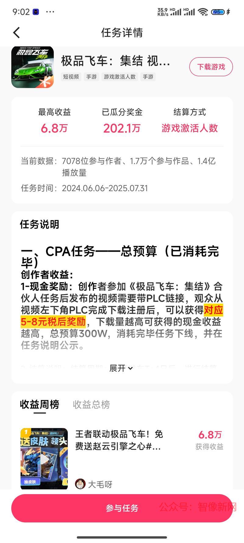 快手游戏合伙人每到假期…#情报-搞钱情报论坛-网创交流-智像新网